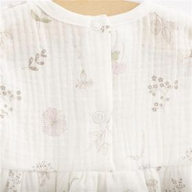 Kojenecké mušelínové šaty New Baby Zoe Bílá