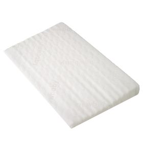 Kojenecký polštář - klín New Baby 59x37cm do postýlky bílý