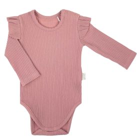 Kojenecké body s dlouhým rukávem Nicol Emily růžovo fialové Dle obrázku | 80 (9-12m)