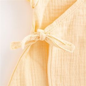 Letní kojenecké mušelínové šaty New Baby Leny peach Dle obrázku