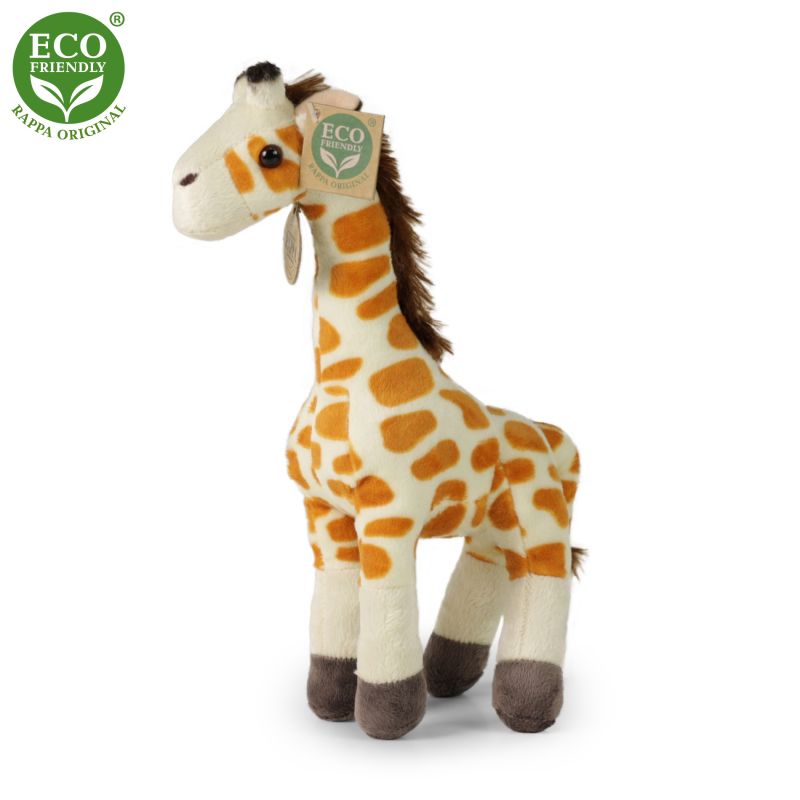 Plyšová žirafa 27 cm ECO-FRIENDLY RAPPA