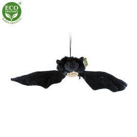 Plyšový netopýr černý 16 cm ECO-FRIENDLY RAPPA