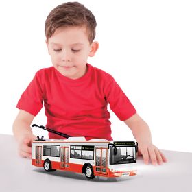 Trolejbus který hlásí zastávky česky 28 cm RAPPA