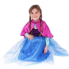 Dětský kostým princezna zimní království Anička DELUXE (M) e-obal RAPPA