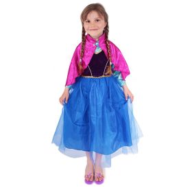 Dětský kostým princezna zimní království Anička DELUXE (M) e-obal