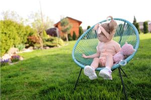 Kojenecká mušelínová čelenka New Baby Leny peach Dle obrázku