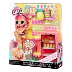L.O.L. Surprise! OMG Nehtové studio s panenkou - Pinky Pops Fruit Shop MGA
