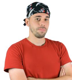 Šátek pirátský s lebkami RAPPA