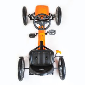 Dětská šlapací motokára Go-kart Baby Mix Buggy bílá