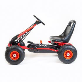 Dětská šlapací motokára Go-kart Baby Mix Razor červená