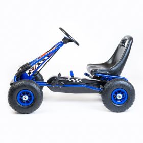 Dětská šlapací motokára Go-kart Baby Mix Razor modrá