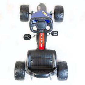 Dětská šlapací motokára Go-kart Baby Mix Speedy modrá