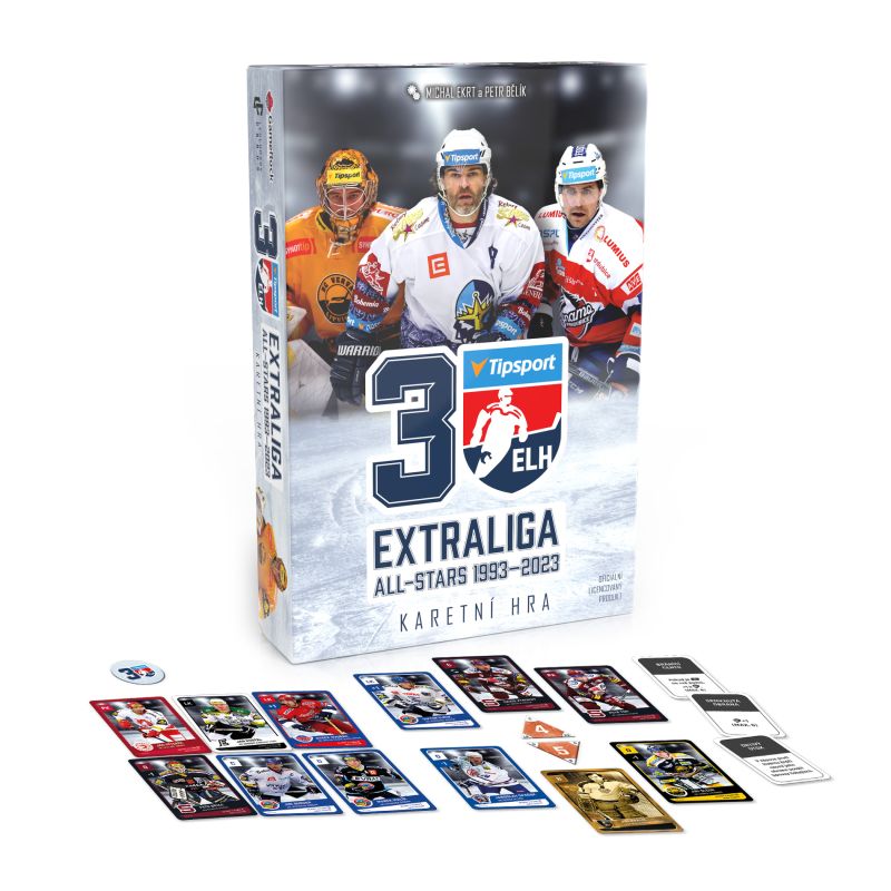 Extraliga All-Stars 1993-2023: Karetní hra Asmodee