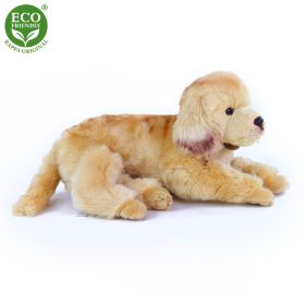 Plyšový pes zlatý retrívr ležící 32 cm ECO-FRIENDLY RAPPA