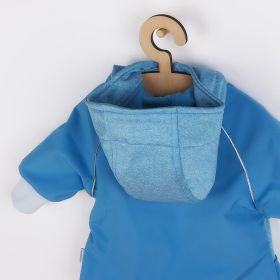 Softshellová kojenecká bundička New Baby modrá