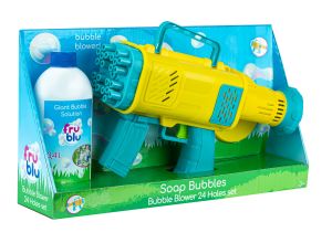 FRU BLU Mega blaster se zásobníkem + náplň 0.4L TM Toys