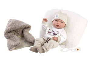 Llorens M738-99 obleček pro panenku miminko NEW BORN velikosti 40-42 cm RAPPA