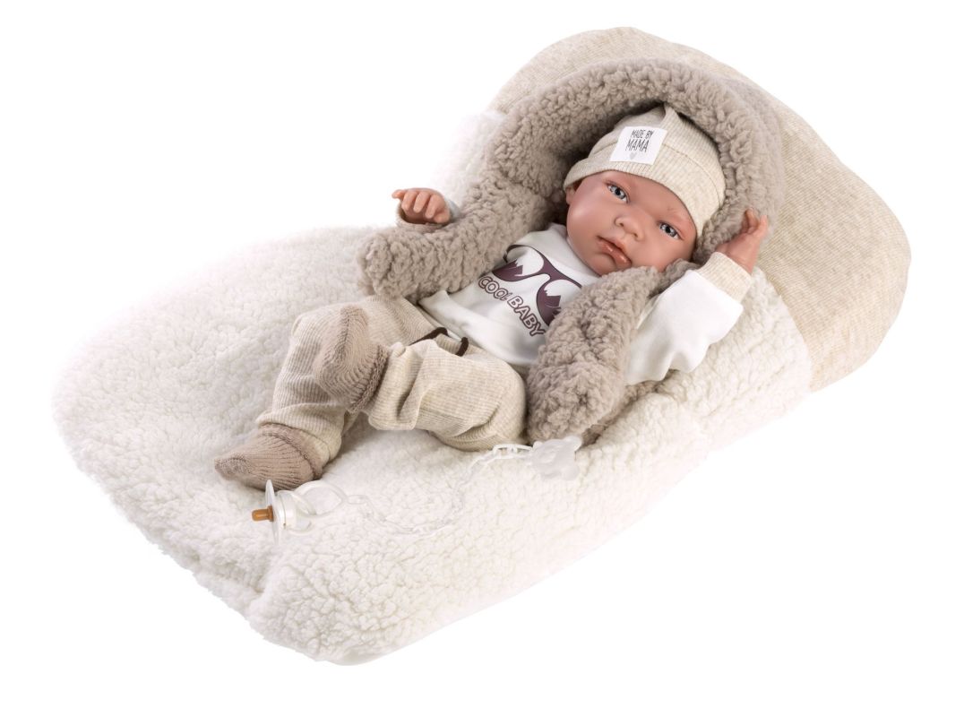 Llorens M738-99 obleček pro panenku miminko NEW BORN velikosti 40-42 cm RAPPA