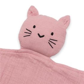 Mušelínový usínáček New Baby Cat pink
