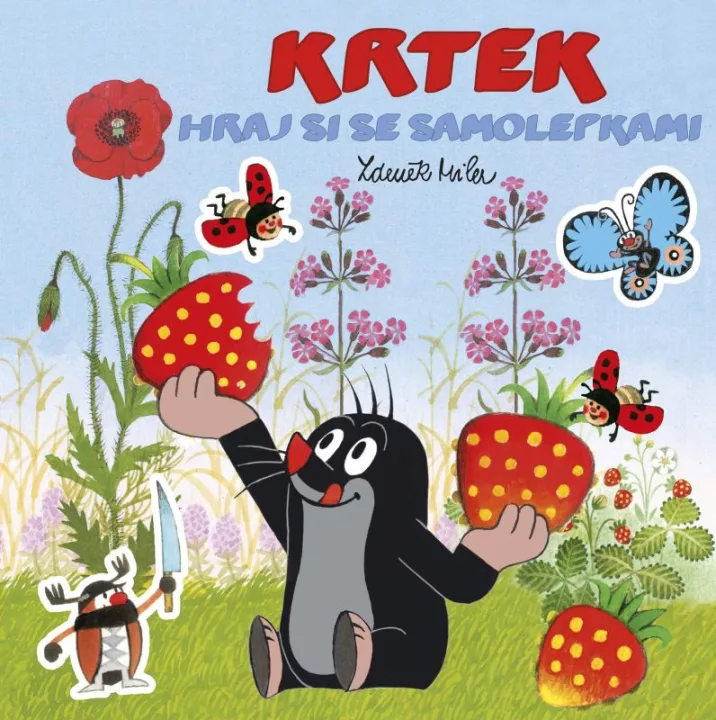 Album obrázkové Krtek 3 Hraj si se samolepkami RAPPA