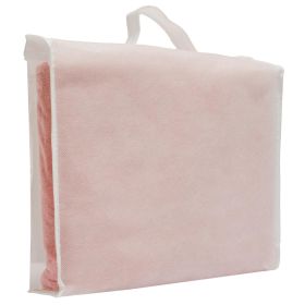 Dětská froté osuška s kapucí New Baby Comfortably 100x100 cm pink