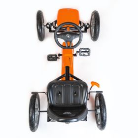 Dětská šlapací motokára Go-kart Baby Mix Buggy oranžová