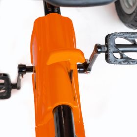 Dětská šlapací motokára Go-kart Baby Mix Buggy oranžová