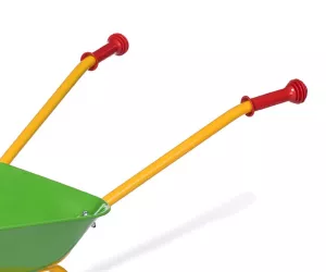 Dětské zahradní kolečko kovové Milly Mally Rolly Toys zelené