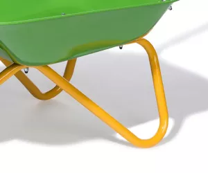 Dětské zahradní kolečko kovové Milly Mally Rolly Toys zelené