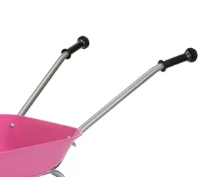 Dětské zahradní kolečko kovové Milly Mally Rolly Toys růžové