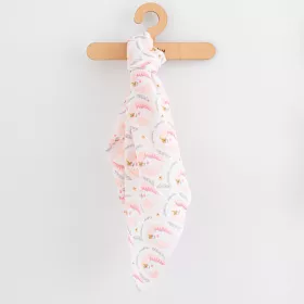 Bavlněné pleny s potiskem New Baby 70x80 cm 3 ks HOLKA