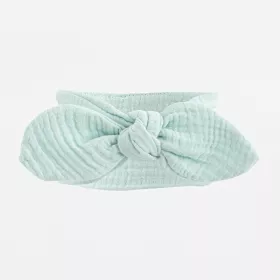 Kojenecká mušelínová čelenka New Baby Feeling šalvějová Zelená | Univerzální