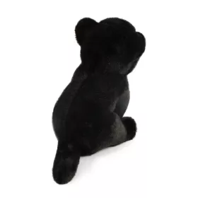 Plyšový černý panter sedící 23 cm ECO-FRIENDLY RAPPA