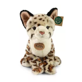 Plyšový ocelot sedící 28 cm ECO-FRIENDLY RAPPA