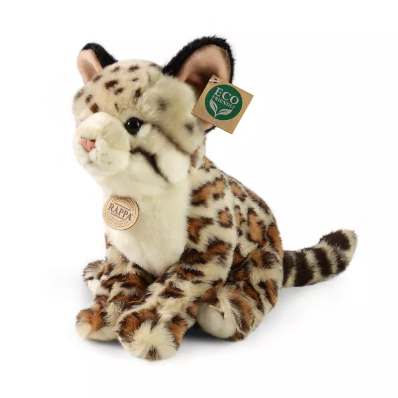 Plyšový ocelot sedící 28 cm ECO-FRIENDLY RAPPA