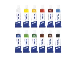 Temperové barvy set 12 ks 12ml MFP