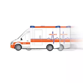 Auto sanitka se zvukem a světlem RAPPA