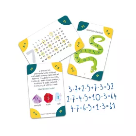 CHYTRÉ KVÍZY - NÁSOBILKA Naučná hra DINO Toys