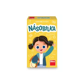 CHYTRÉ KVÍZY - NÁSOBILKA Naučná hra DINO Toys
