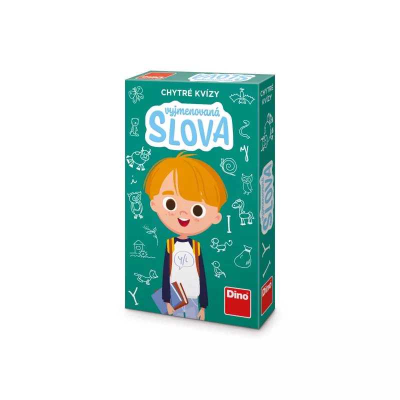 CHYTRÉ KVÍZY - VYJMENOVANÁ SLOVA hra DINO Toys