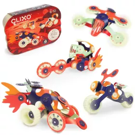CLIXO Mars Rovers - magnetická stavebnice 30 kusů RAPPA