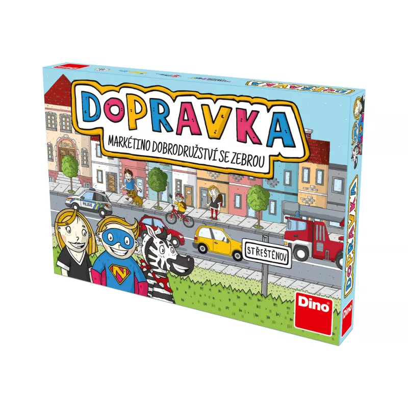 DOPRAVKA Rodinná hra DINO Toys