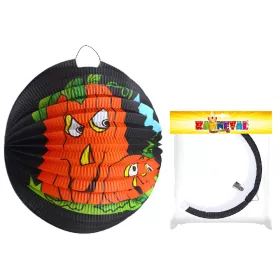 Lampion černý Halloween dýně 25 cm RAPPA