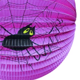 Lampion Halloween pavouk 25 cm RAPPA
