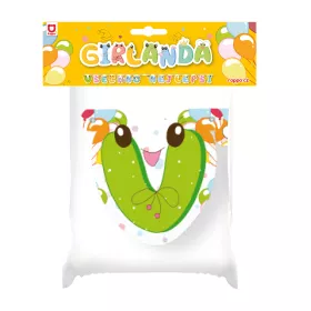 Papírová girlanda Všechno nejlepší - zelená RAPPA