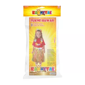 Sukně Havaj barevná 45 cm dětská RAPPA