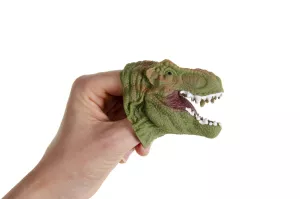 Dinosaurus hlava/prstová loutka 7,5x5 cm RAPPA