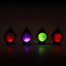 Lampa halloween kulatá se světlem RAPPA
