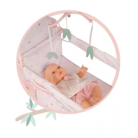 DeCuevas 53079 Skládací postýlka pro panenky s 5 funkčními doplňky KOALA 2024 RAPPA