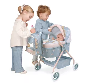 DeCuevas 86080 Můj první kočárek pro panenky s batůžkem COCO 2024 - 56 cm RAPPA